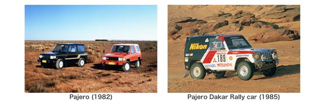 Pajero Selected as Historic Car by the Japan Automotive Hall of Fame