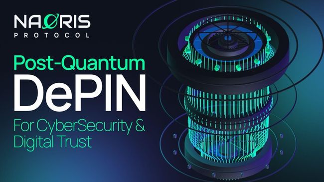 Naoris Protocol announces World's First Post-Quantum DePIN for Cybersecurity & Digital Trust ahead of Testnet