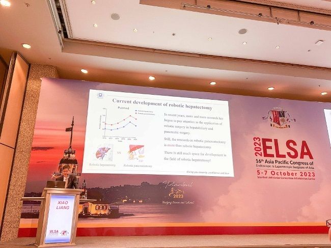 Dr. LIANG Xiao of SRRSH Invited as ELSA 2023 Sole Keynote Speaker from Mainland China