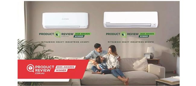 MHI Thermal Systems Receives Top Honors on Australia's Foremost Consumer Review Platform for Two Series of Split System Air-Conditioners