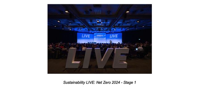 Sustainability LIVE: Net Zero Returns to London on 5-6 March 2025