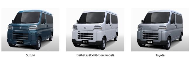 Suzuki, Daihatsu, and Toyota to Unveil Mini-Commercial Van Electric Vehicles