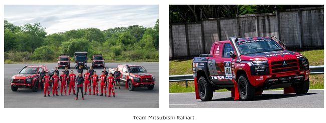 Team Mitsubishi Ralliart Conducts Shakedown Ahead of Asia Cross Country Rally 2024: All Preparations in Place to Reclaim the Title After Two Years