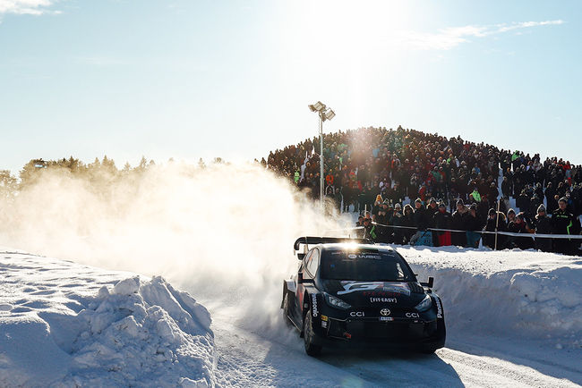 TOYOTA GAZOO Racing Finishes Strongly on Swedish Snow