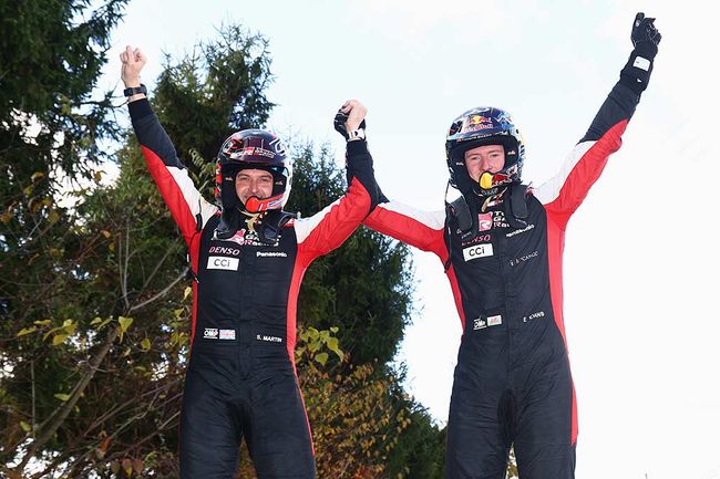 Dream 1-2-3 finish at home for TOYOTA GAZOO Racing