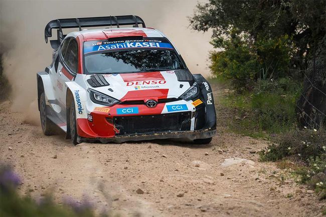 TOYOTA GAZOO Racing prepares for intense gravel workout