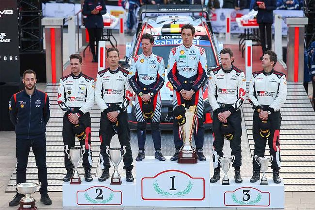 Double podium to start the season for TOYOTA GAZOO Racing