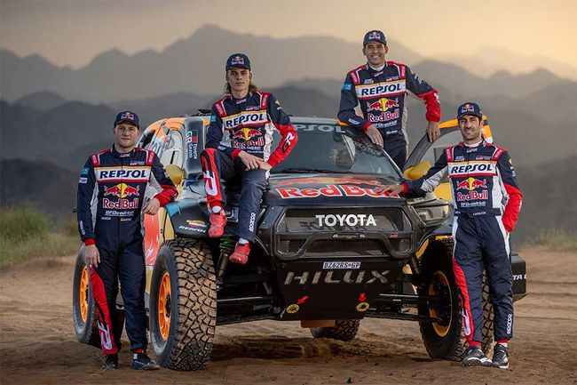 TOYOTA GAZOO Racing FULLY PREPARED FOR DAKAR 2025