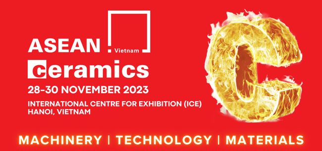 ASEAN Ceramics 2023: the premier trade fair for Ceramics - Machinery, Technology and Materials professionals in Southeast Asia