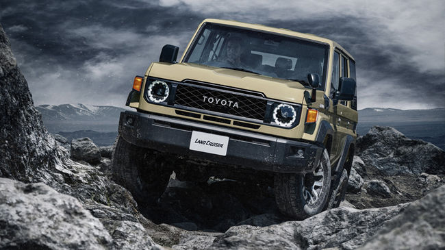 Toyota Re-introduces the Land Cruiser "70" in Japan