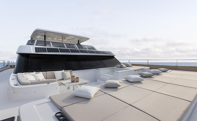 US Premiere of the 80 Sunreef Power Eco, the world's most advanced electric luxury yacht 